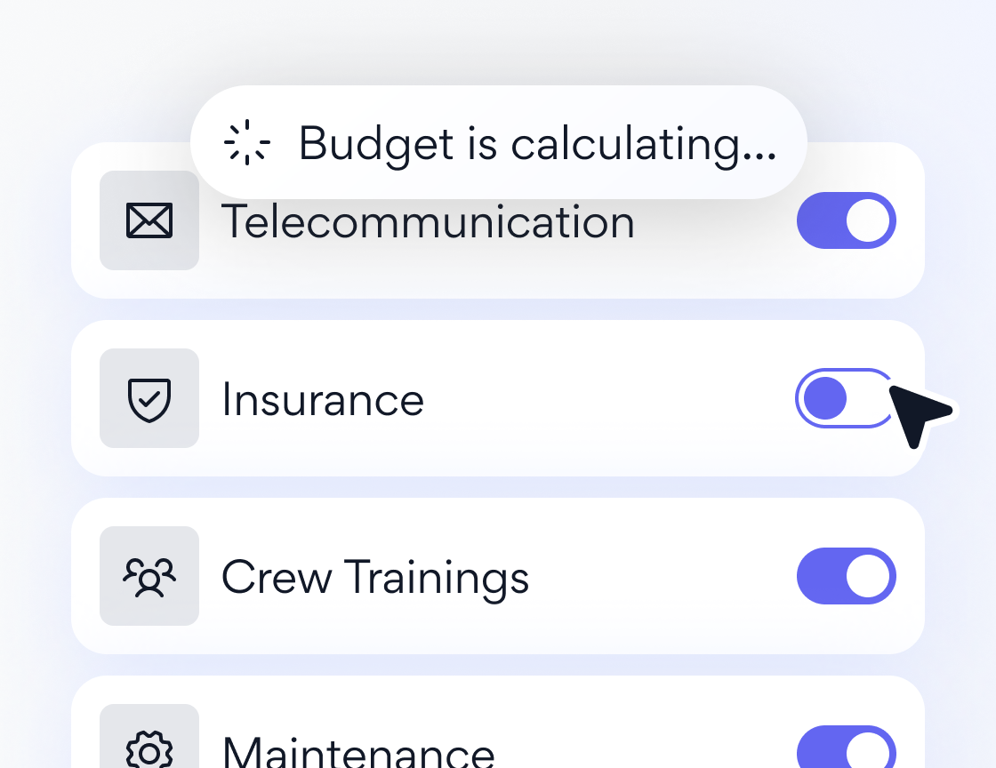 Adjust and model scenarios